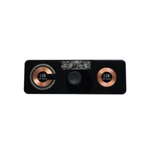 X-WXC-167 Dual 15W 3 in 1 transparent magnetic wireless charger