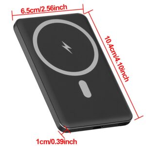 CDB-64-5Q  15W Ultra-thin aluminum alloy magnetic wireless power bank