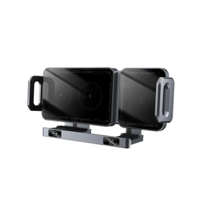 X-WXC-186 Plastic rotatable car - mounted wireless charger (suitable for charging foldable phones)