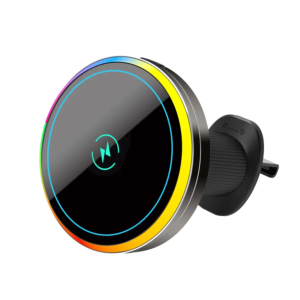 X-WXC-175 Color - changing light enabled refrigerable car - mounted wireless charger