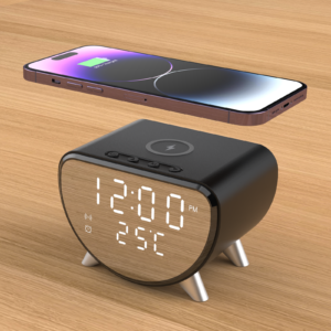 X-WXC-90 15W multifunctional wireless charging alarm clock